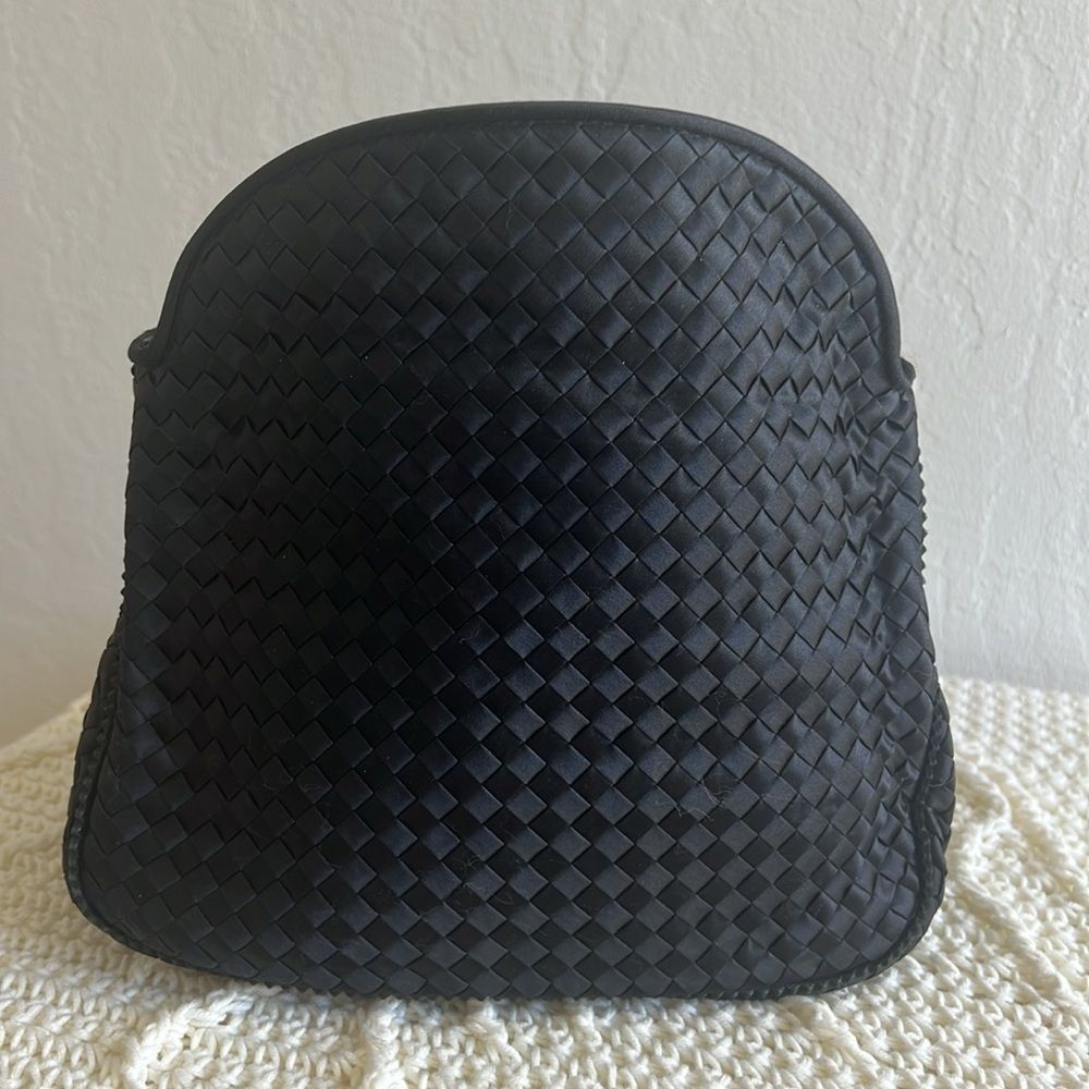 Bottega Veneta Limited Edition Black Woven Clutch Bag Crossbody Bag. - Picture 5 of 10